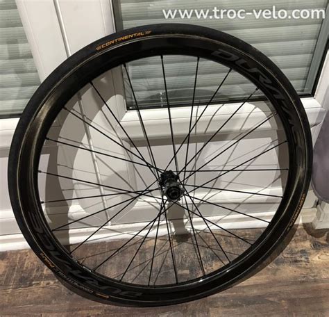 Roues shimano dura ace C40 disc boyau SHIMANO 80000 Troc Vélo