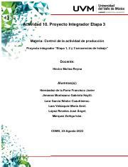 A 10 EQ5 Pdf Actividad 10 Proyecto Integrador Etapa 3 Materia