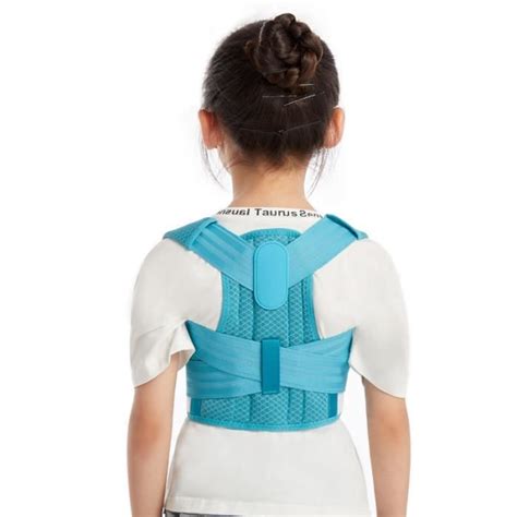 Correcteur De Posture R Glable Pour Enfants Ceinture De Soutien Du Dos