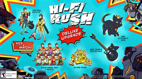 Paquete De Mejoras Edici N Deluxe De Hi Fi Rush Epic Games Store