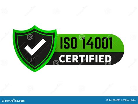 Icono De Insignia Certificada Iso Marca De Certificaci N Vector