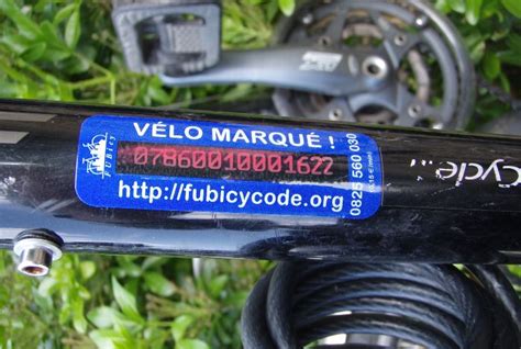 Le marquage des vélos obligatoire dès le 1er janvier 2021