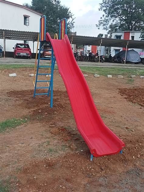 Fibreglass Wave Slide FRP Playground Slides For School And Park