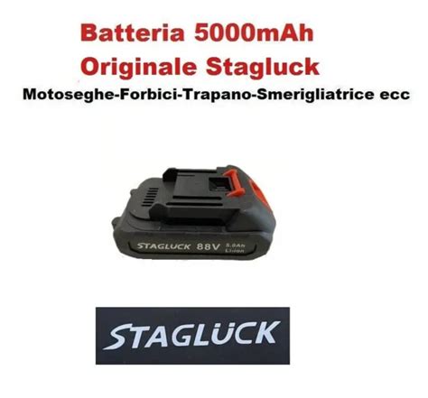 Batteria Di Ricambio V Mah Originale Stagluck X Tutti Gli