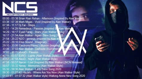 Alan WalkerMegaMix 2020 Best Of Alan Walker Style EDM Vol 11