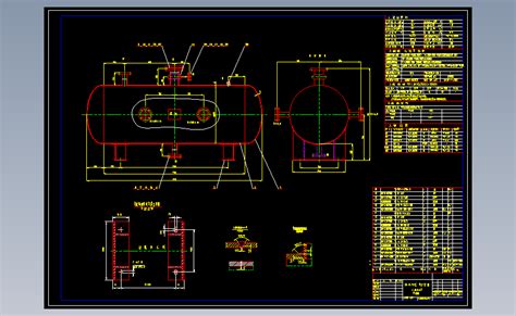 Sk 075疏水扩容器autocad 2004模型图纸免费下载 懒石网