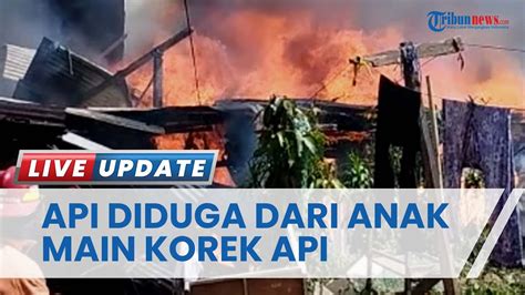 Rumah Di Bandar Lampung Ludes Terbakar Api Diduga Dari Anak Main