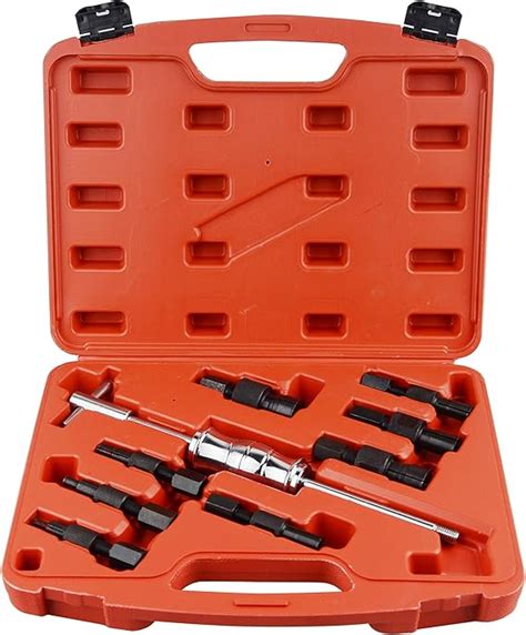 9pc 8 32mm Inner Blind Hole Bearing Puller Set Internal Remover Slide