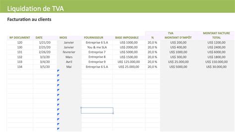 ᐉ Exemple de facture autoliquidation tva en format excel SOS Excel