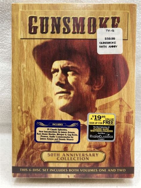 Gunsmoke 50th Anniversary Collection Volumes 1 And 2 Dvd For Sale