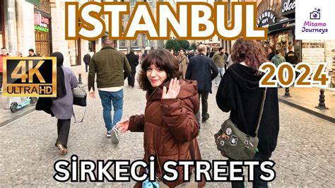 Istanbul Eminonu District Sirkeci Neighbourhood Walking Tour