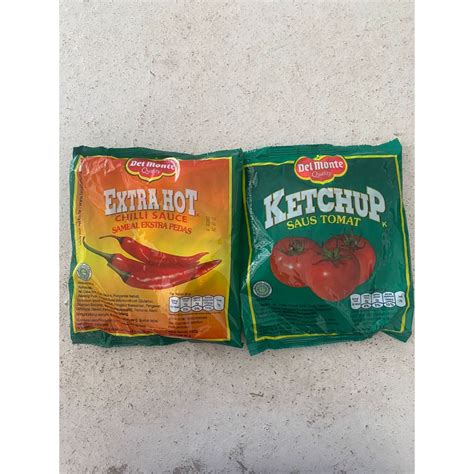 Jual Delmonte Saus Sambal Sachet Tomat Extra Hot Isi Pcs Shopee Indonesia