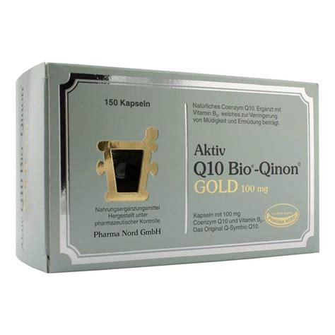 Q10 Bio Qinon Gold 100 Mg Pharma Nord Kapseln 150 St Meine OnlineApo