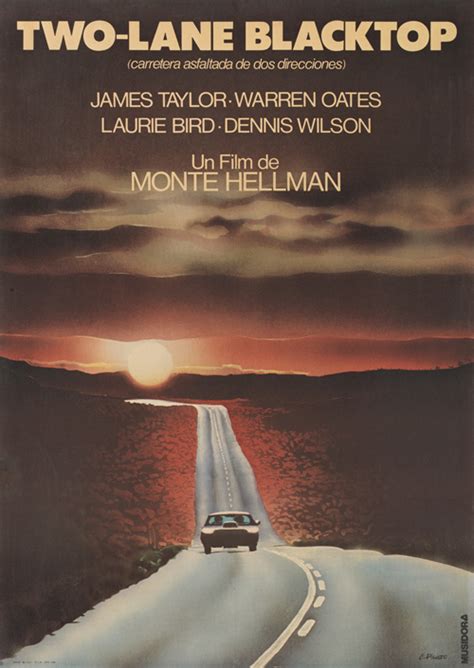 Two Lane Blacktop The Reel Poster Gallery