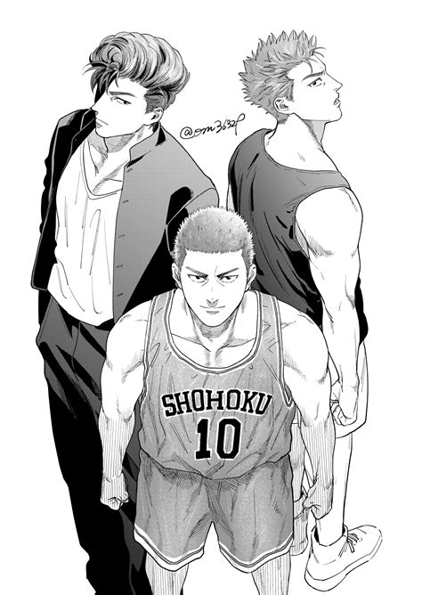 Sakuragi Hanamichi Slam Dunk Drawn By Om3632f Danbooru