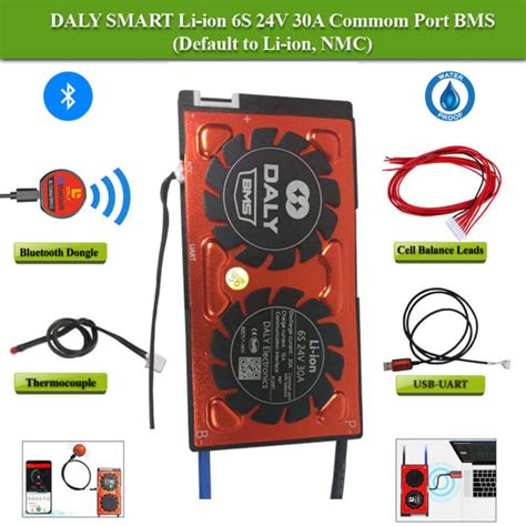 Daly Smart Bms S V A Li Ion Battery Protection Module With Balance