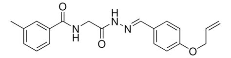 N 2 2 4 ALLYLOXY BENZYLIDENE HYDRAZINO 2 OXOETHYL 3