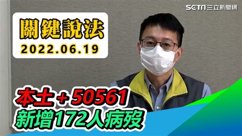 疫情緩降中！本土＋50561 新增172人病歿｜三立新聞網 Youtube