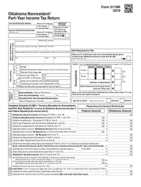 Oklahoma State Income Tax Fill Out And Sign Online Dochub