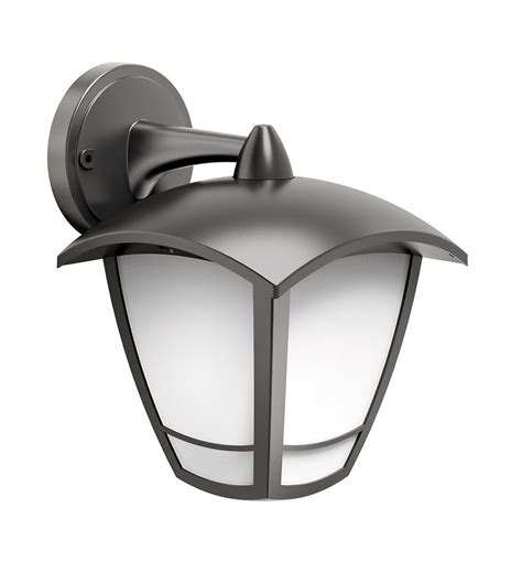 Applique murale filaire noire rétro LED IP44 culot E27 40W max