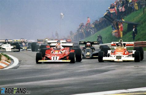 Start Niki Lauda James Hunt Osterreichring 1977 RaceFans