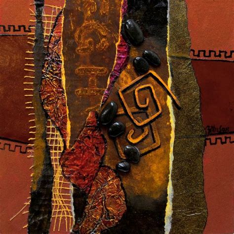 CAROL NELSON FINE ART BLOG Mixed Media Metal Collage Copper And Rust