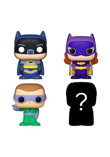 Bitty POP DC Comics Batman 1966 4 Pack Set DC Funkos