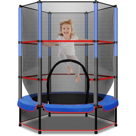 55inch Recreational Trampoline for Kids Toddlers, Mini Indoor Outdoor Small Fitness Trampoline ...