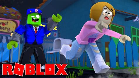 Roblox Escape The Zombie Mailman Obby Youtube