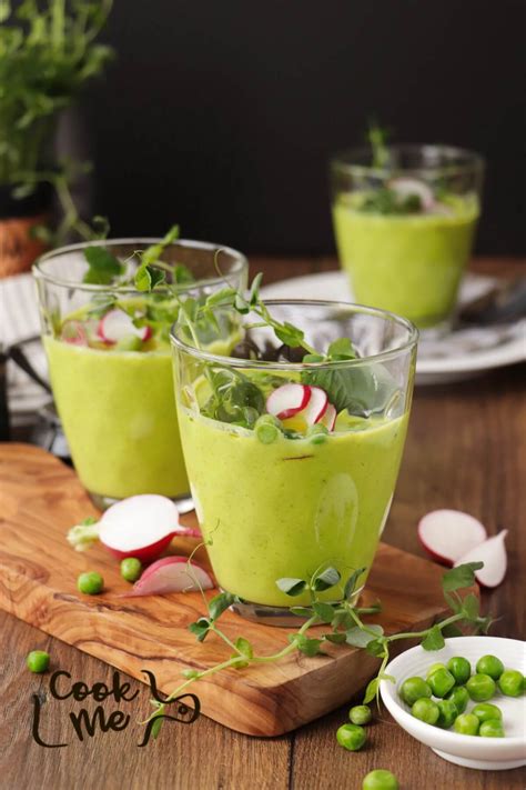 Chilled Green Pea Soup Recipe Cookme