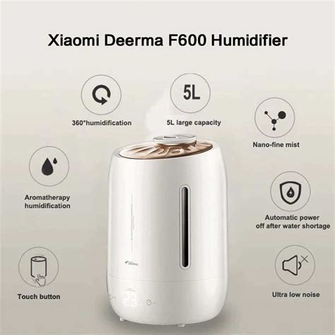 Xiaomi Deerma Dem F Household Humidifier Purifying Mist Maker L