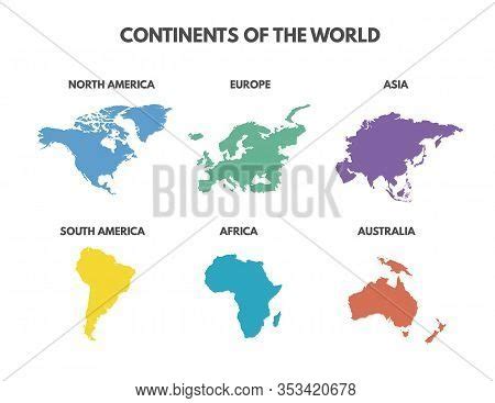 World Map 6 Vector & Photo (Free Trial) | Bigstock