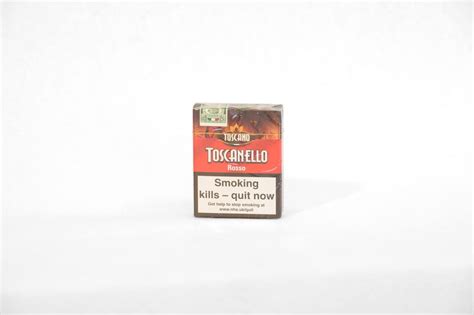 Toscano Toscanello Rosso Pack Of 5 Cigars The Pipe Shop