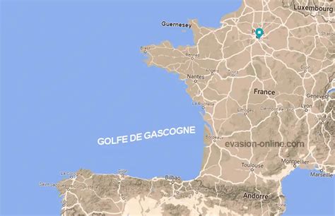 Golfe De Gascogne Voyage Carte Plan