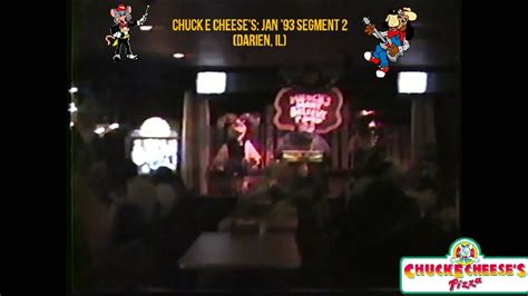 Chuck E Cheeses January 93 Segment 2 Darien Illinois Youtube