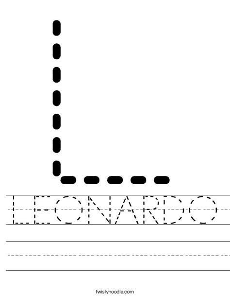 LEONARDO Worksheet Transportation Worksheet Worksheets Letter