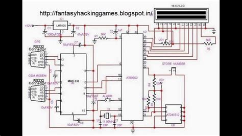 Gps Tracking Circuit Diagrams