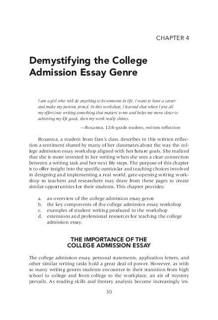 Sample High School Admission Essays Telegraph