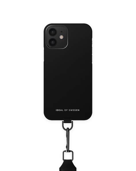 Atelier Necklace Case IPhone 12 Pro Intense Black IDEAL OF SWEDEN