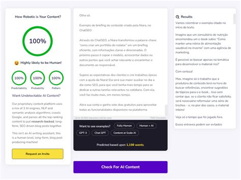 7 Detectores De Conteúdo Ia Gratuitos Conheça O Melhor Niara