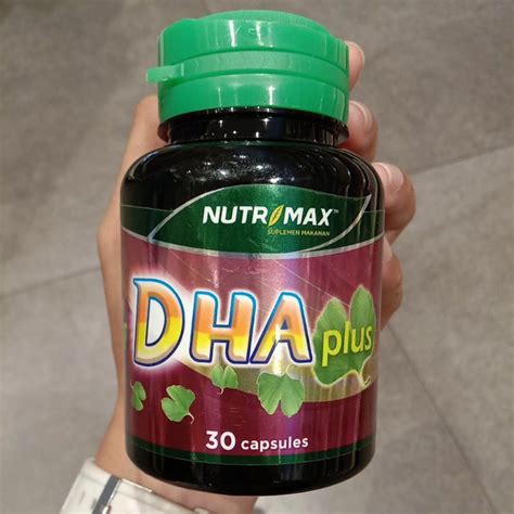 Jual Nutrimax Dha Plus Ginkgo Biloba Extract Capsules Shopee