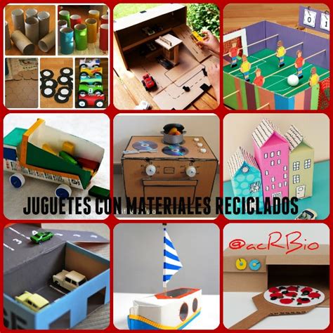 Juguetes Con Materiales Reciclados