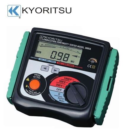 Kyoritsu 3005A Digital Insulation Continuity Tester Megger Test