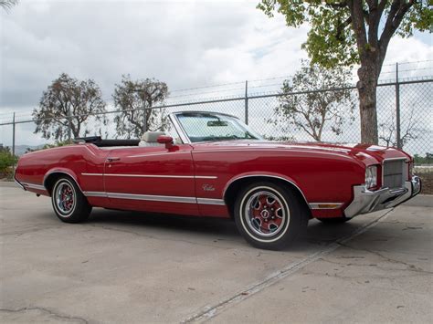 1971 Red Oldsmobile Cutlass Supreme Convertible Corvette Mike Used Chevrolet Corvettes For Sale