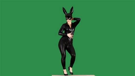 Hot Girl Dancing On Green Screen Stock Video Pond5