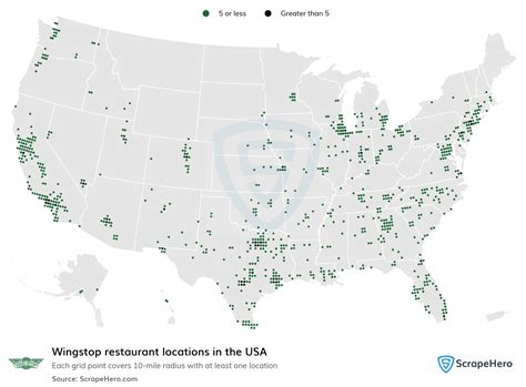 List of all Wingstop store locations in the USA - ScrapeHero Data Store