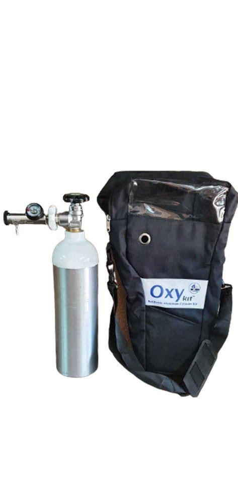 2 2 Liter Portable Oxygen Cylinder Kit For Medical Use Working Pressure 150 Kgf Cm2 At ₹ 7500