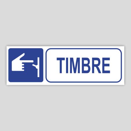 Cartel De Timbre