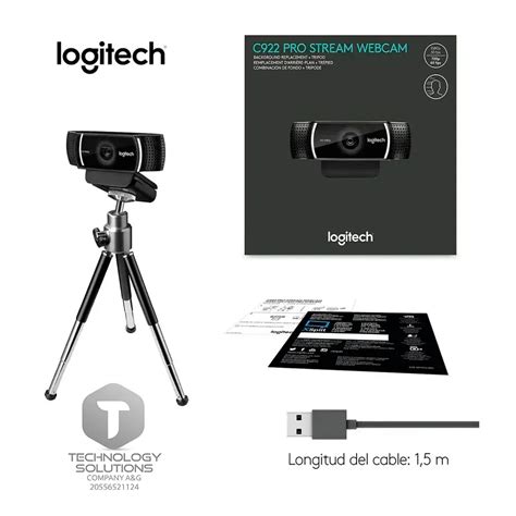 Camara Logitech C922 Pro Stream Fhd Technology