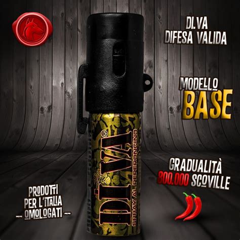 Spray Al Peperoncino Diva Base Scoville Camo In Vendita E